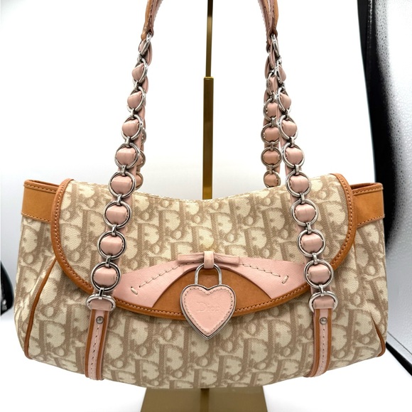 Dior Galliano Pink Romantique Shoulder Bag - Picture 1 of 12